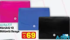 NOTE 101 KÖRÜKLÜ 13 BÖLÜMLÜ DOSYA indirimli fiyat NOTE 101 KÖRÜKLÜ 13 BÖLÜMLÜ DOSYA fiyat ve kampanya bilgisi